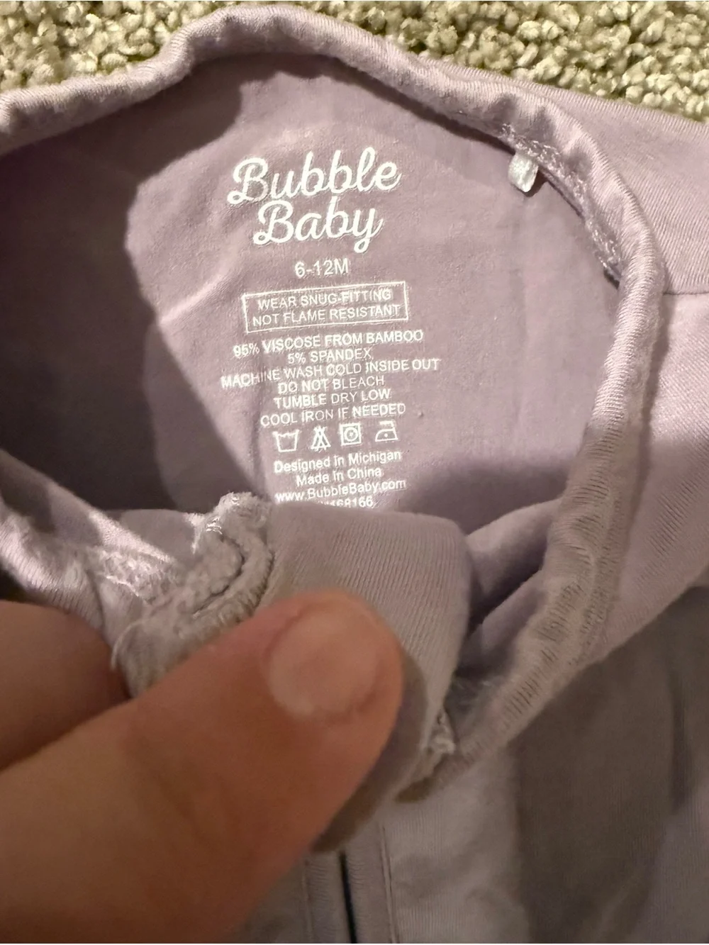4pc Baby Girl Bundle | 6–12M | Carter’s, Wonder Nation & Bubble Baby